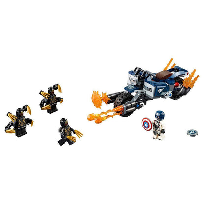 LEGO® Marvel Avengers Movie 4 76123 Captain America: Outrider-Attacke