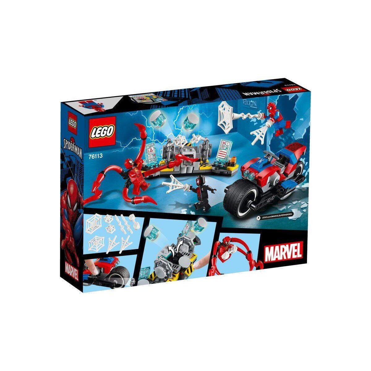 LEGO® Marvel Super Heroes 76113 Spider-Man Motorradrettung