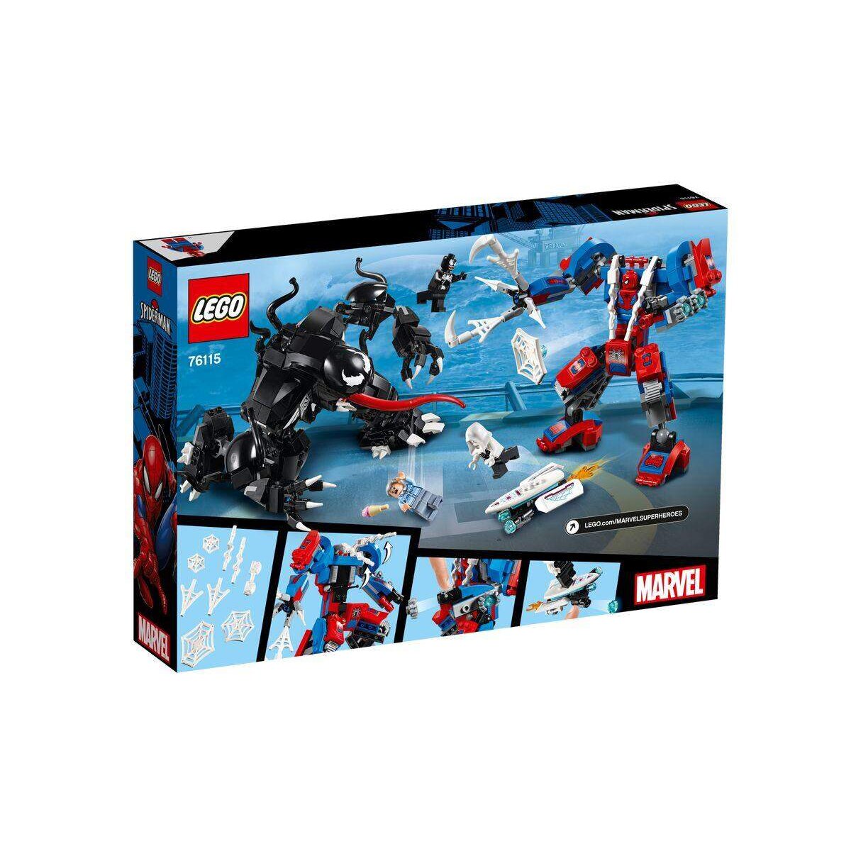 LEGO® Marvel Super Heroes 76115 Spider Mech vs. Venom