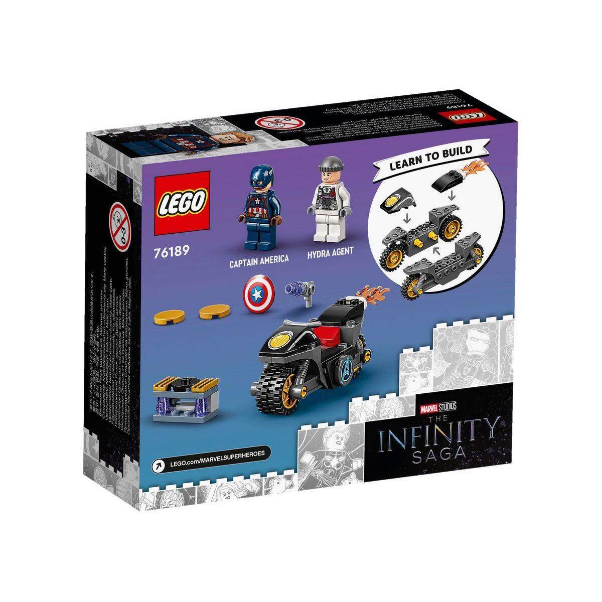 LEGO® Marvel Super Heroes™ 76189 Duell zwischen Captain America und Hydra