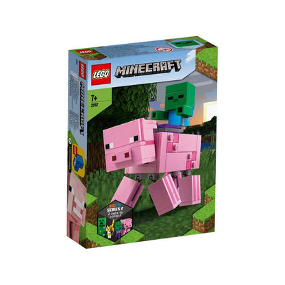 LEGO® Minecraft™ BigFig Schwein mit Zombiebaby