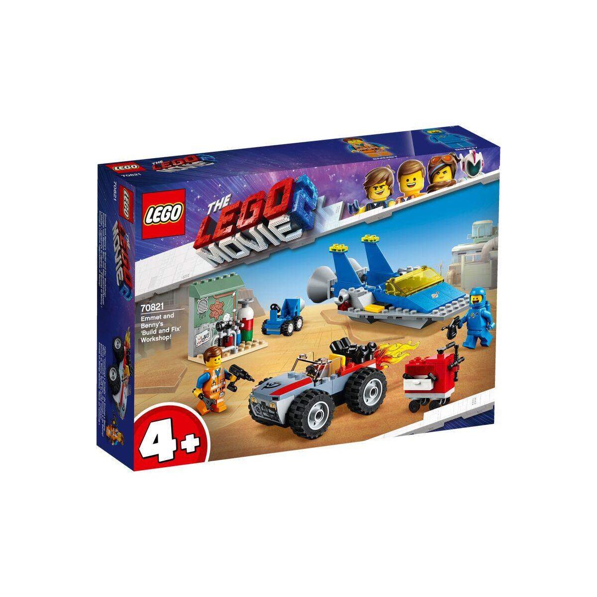 LEGO® MOVIE 2™ 70821 Emmets und Bennys Bau- und Reparaturwerkstatt!