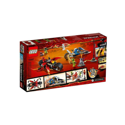 LEGO® NINJAGO® 70667 Kais Feuer-Bike & Zanes Schneemobil
