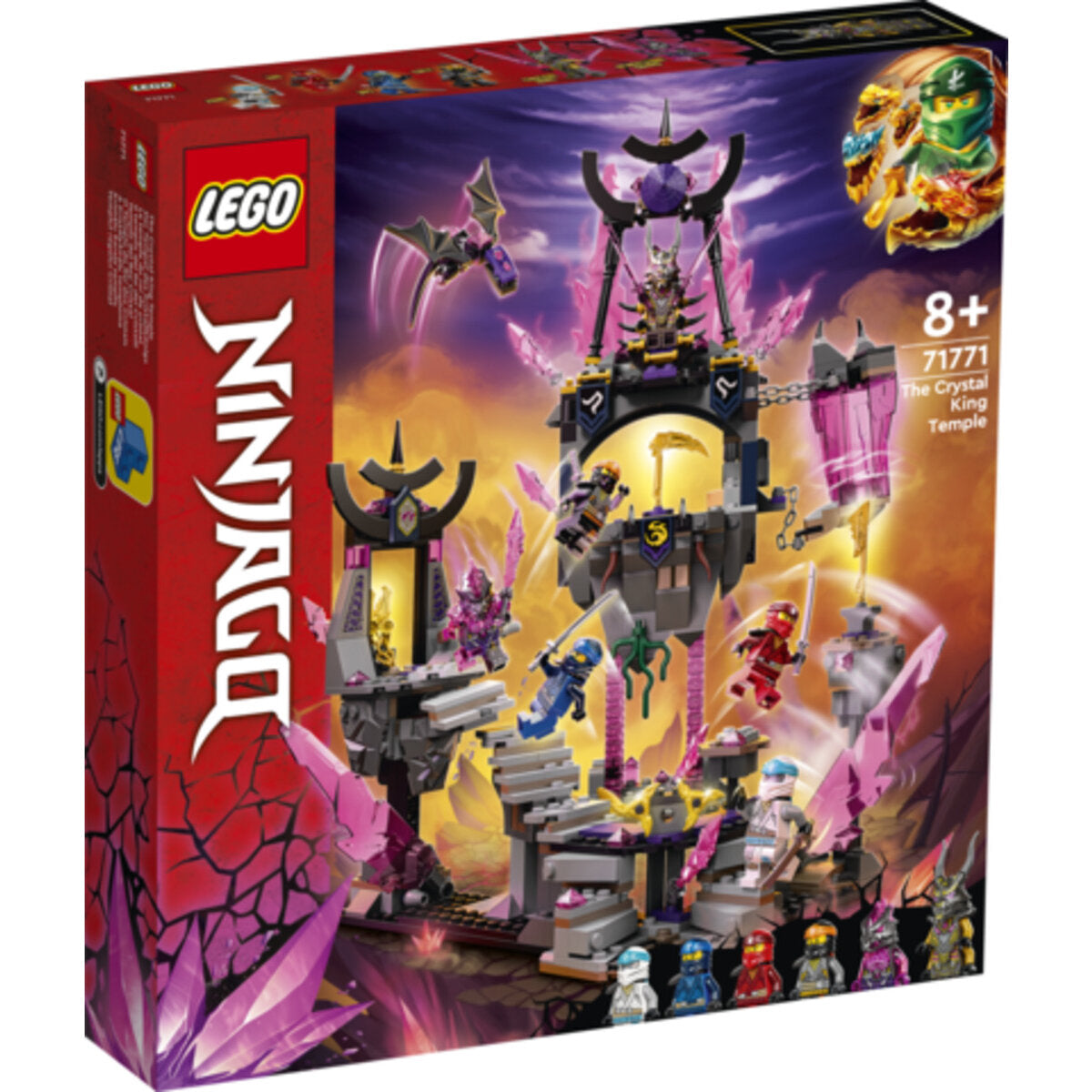 LEGO® NINJAGO® 71771 Der Tempel des Kristallkönigs