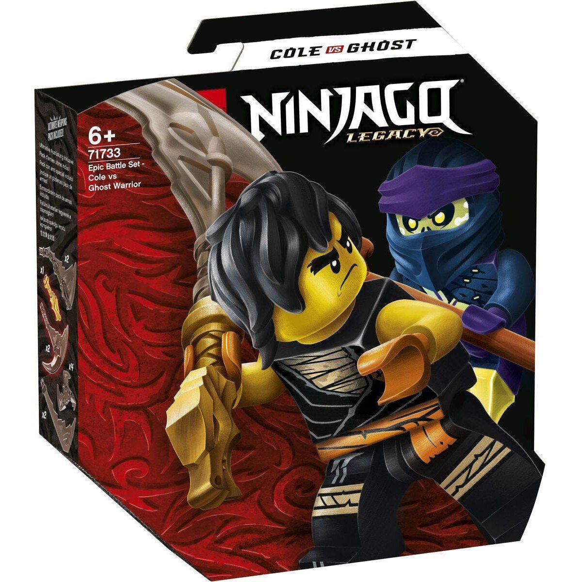 LEGO® NINJAGO® Legacy 71733 Battle Set Cole vs. Geisterkämpfer