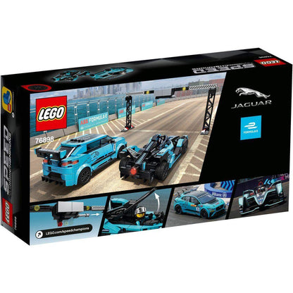 LEGO® Speed Champions 76898 Formula E Panasonic Jaguar Racing GEN2 car & Jaguar I-PACE eTROPHY