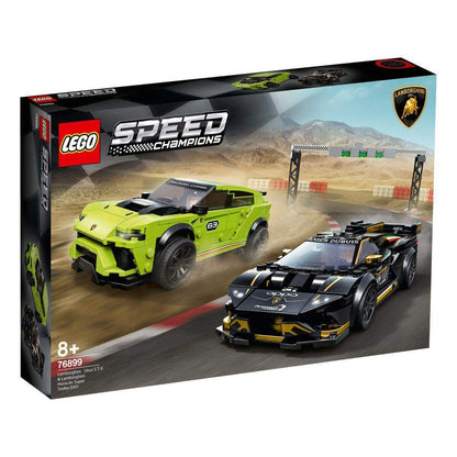 LEGO® Speed Champions 76899 Lamborghini Urus ST-X & Lamborghini Huracán Super Trofeo EVO