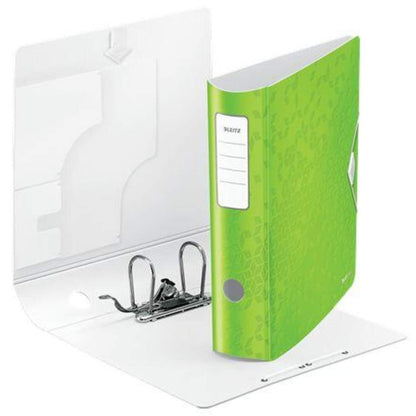 Leitz Qualitäts-Ordner 180° Active WOW A4, breit, grün
