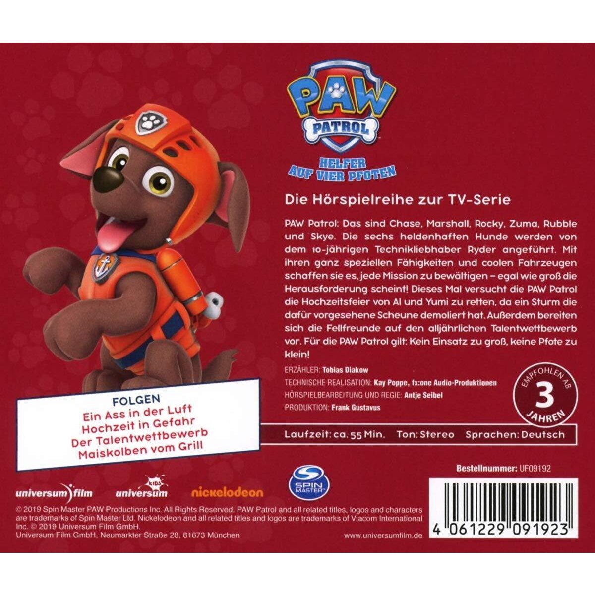 Leonine CD Paw Patrol 18 - Talentwettbewerb, 4 spannende Abenteuer