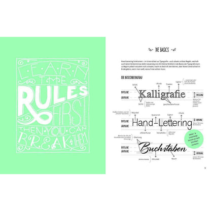 Lingen Verlag Handlettering: Schöne Schriften - Schritt für Schritt