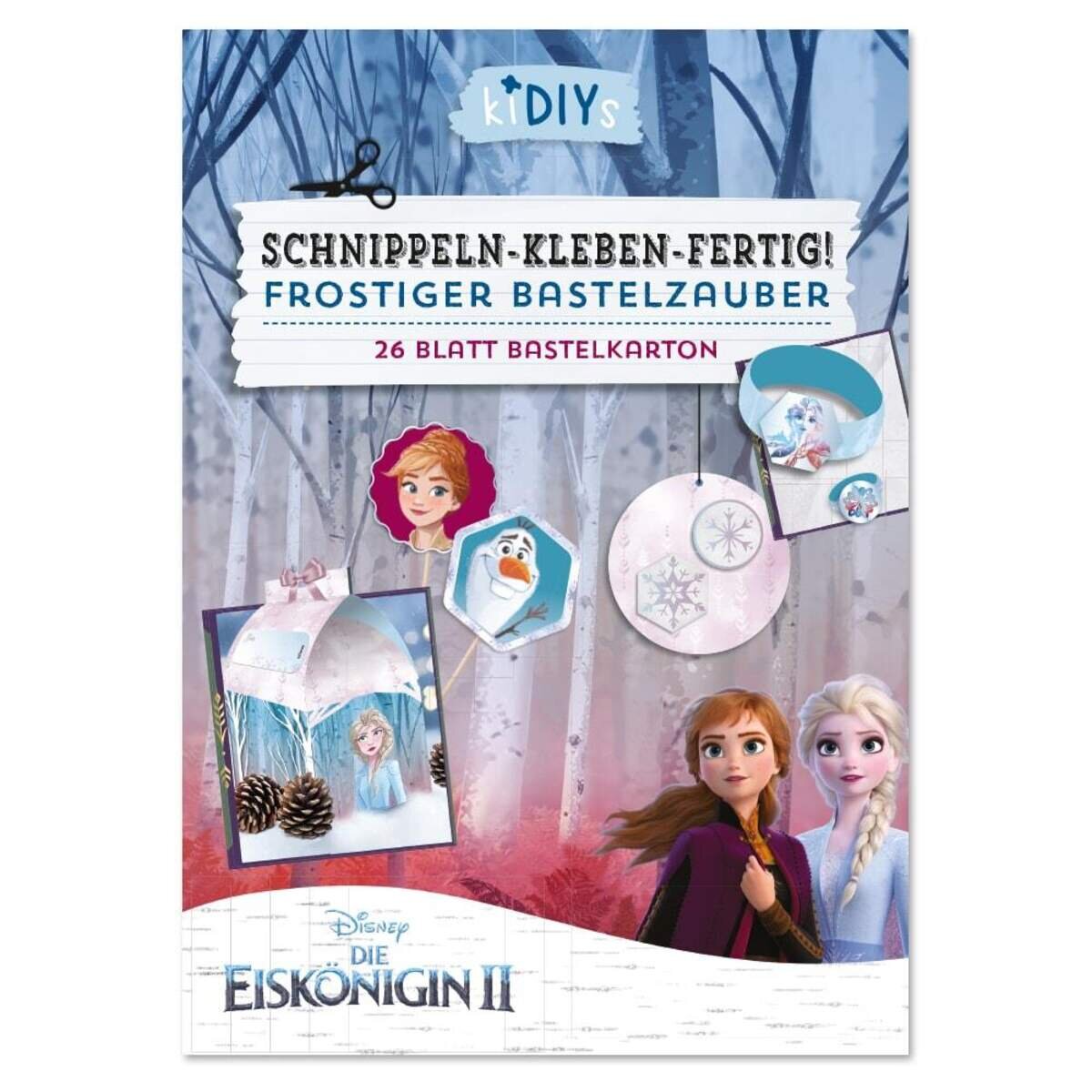 Lingen Verlag kiDIYs -Schnippeln-Kleben-Fertig! Die Eiskönigin 2