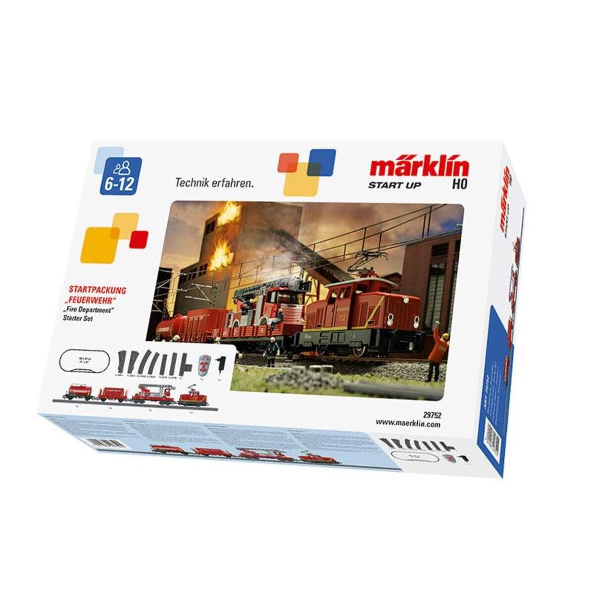 Märklin Märklin Start up - Startpackung Feuerwehr. 230 Volt, Spur H0