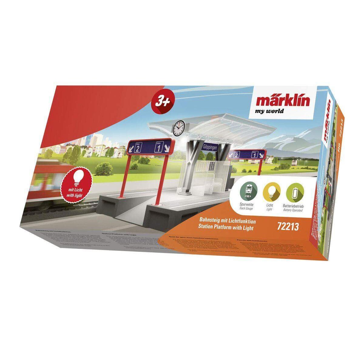 Märklin my world - Bahnsteig mit Lichtfunktion