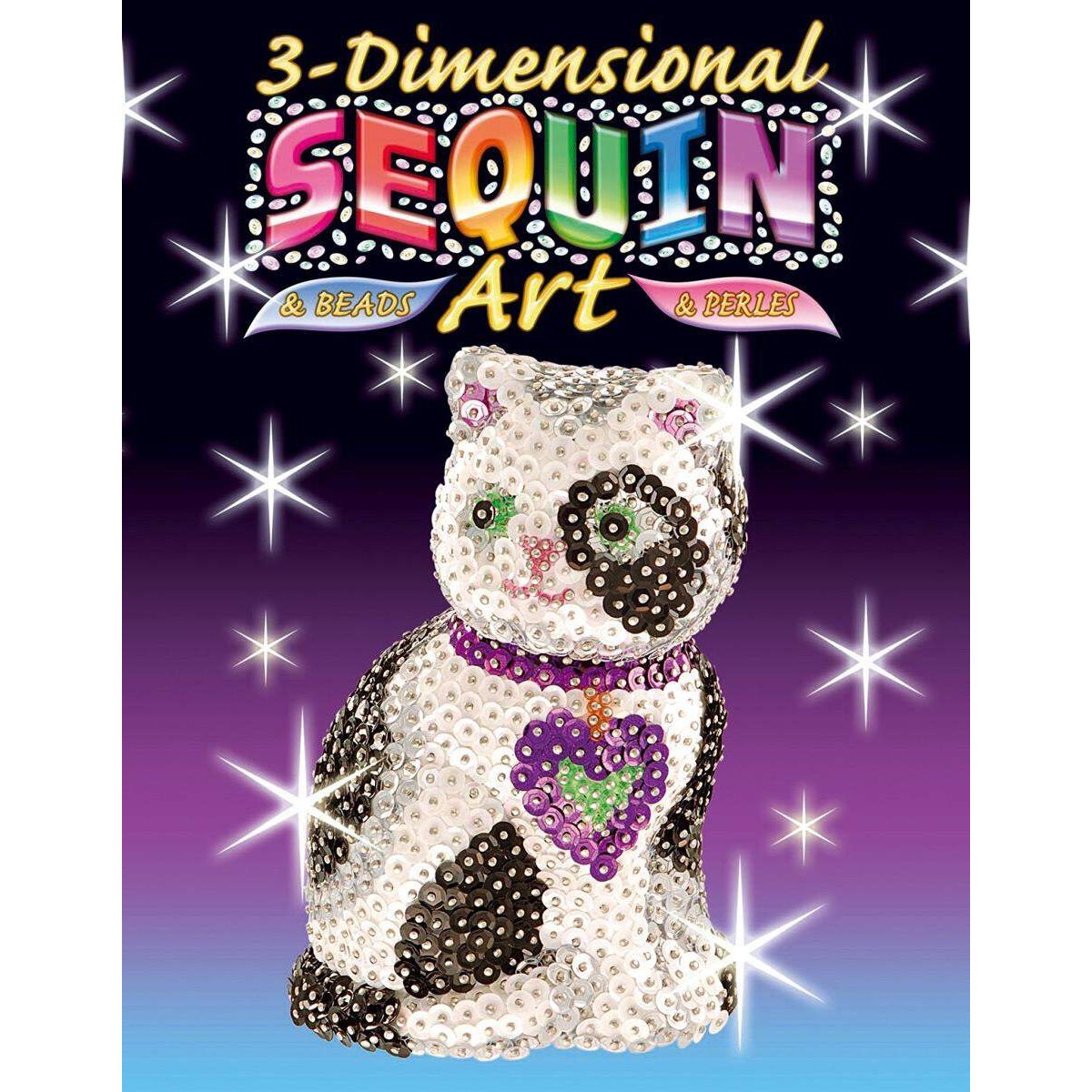 Mammut 3D Sequin Art Katze