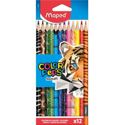 Maped Buntstifte COLOR’PEPS Animals, 12er Schachtel