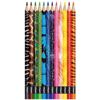 Maped Buntstifte COLOR’PEPS Animals, 12er Schachtel