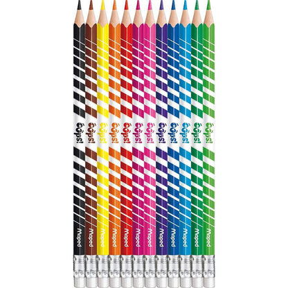 Maped Buntstifte COLOR’PEPS Oops radierbar ,12 Stück