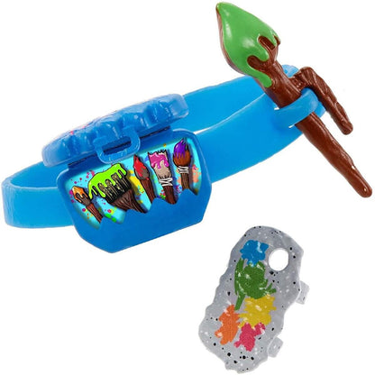Mattel Cave Club Slate Puppe, prähistorische Modepuppe mit Haus-Dinosaurier