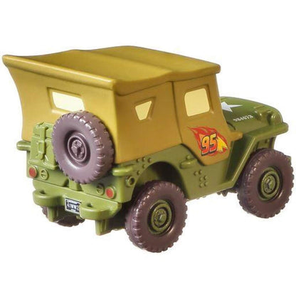 Mattel Disney Pixar Cars Die-Cast Sarge mit Nr. 95