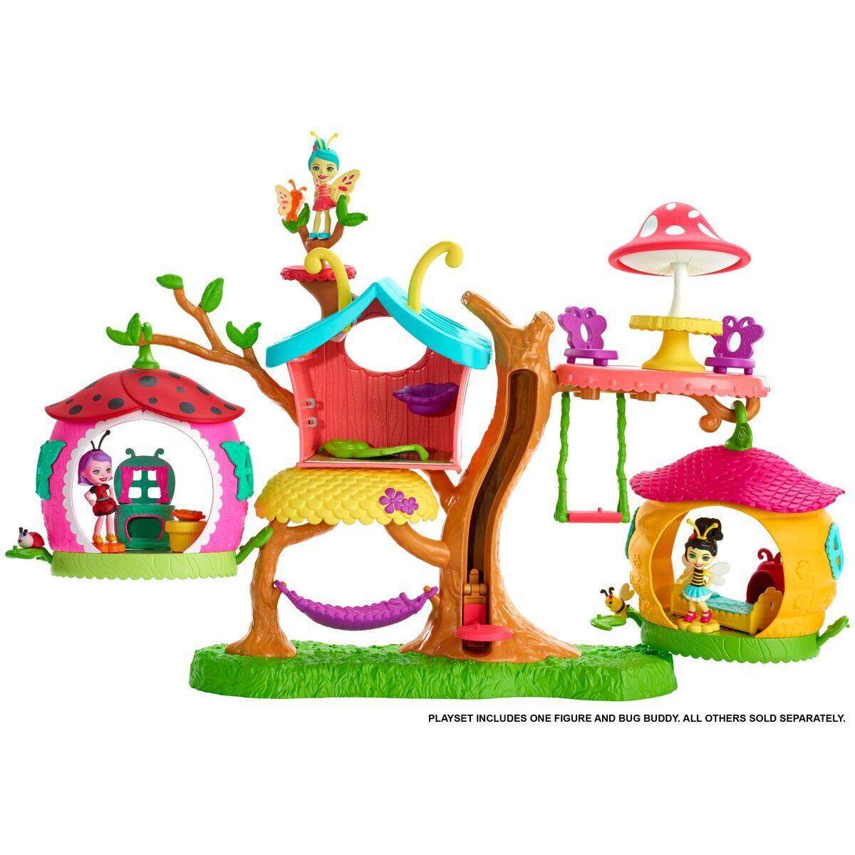 Mattel Enchantimals Blütenpark Schmetterling Spielhaus Baxi Butterfly