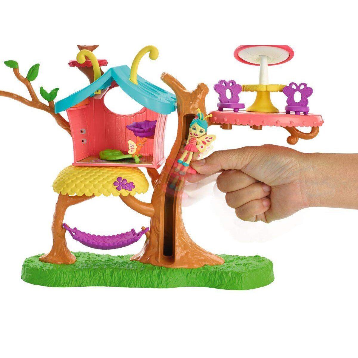 Mattel Enchantimals Blütenpark Schmetterling Spielhaus Baxi Butterfly