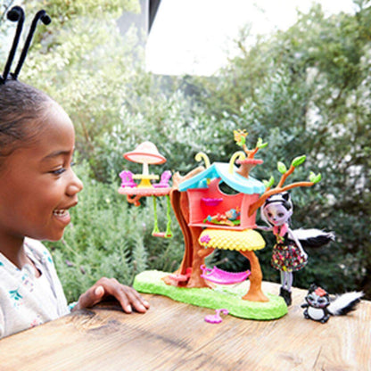 Mattel Enchantimals Blütenpark Schmetterling Spielhaus Baxi Butterfly