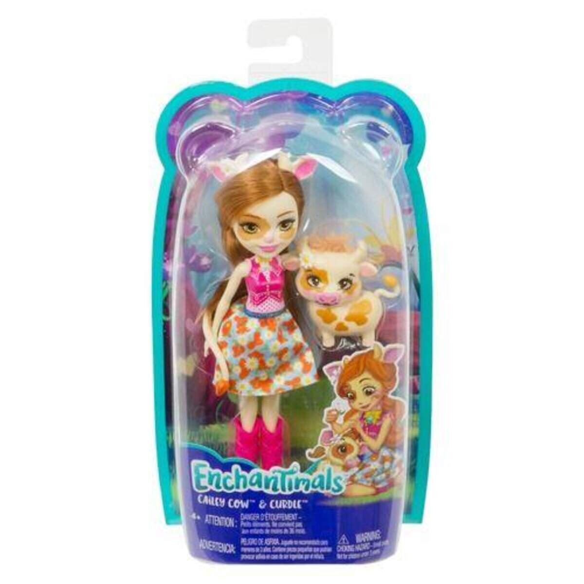 Mattel Enchantimals Cailey Cow & Curdle