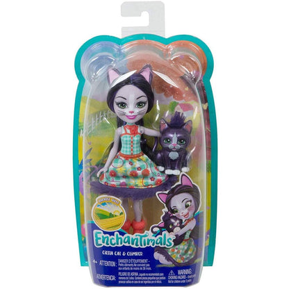 Mattel Enchantimals Ciesta Cat & Climber