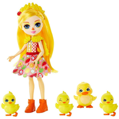 Mattel Enchantimals Dinah Duck Puppe & Familie