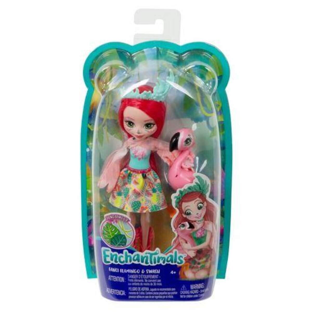 Mattel Enchantimals Fanci Flamingo und Swash