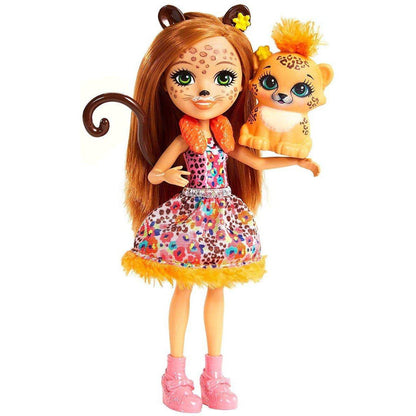 Mattel Enchantimals Gepardenmädchen Cherish Cheetah