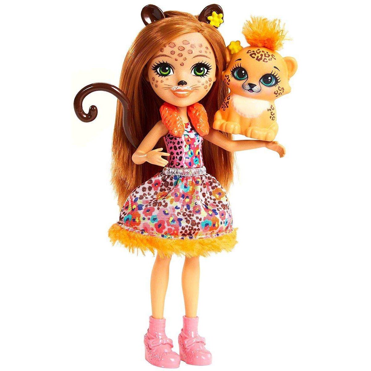 Mattel Enchantimals Gepardenmädchen Cherish Cheetah