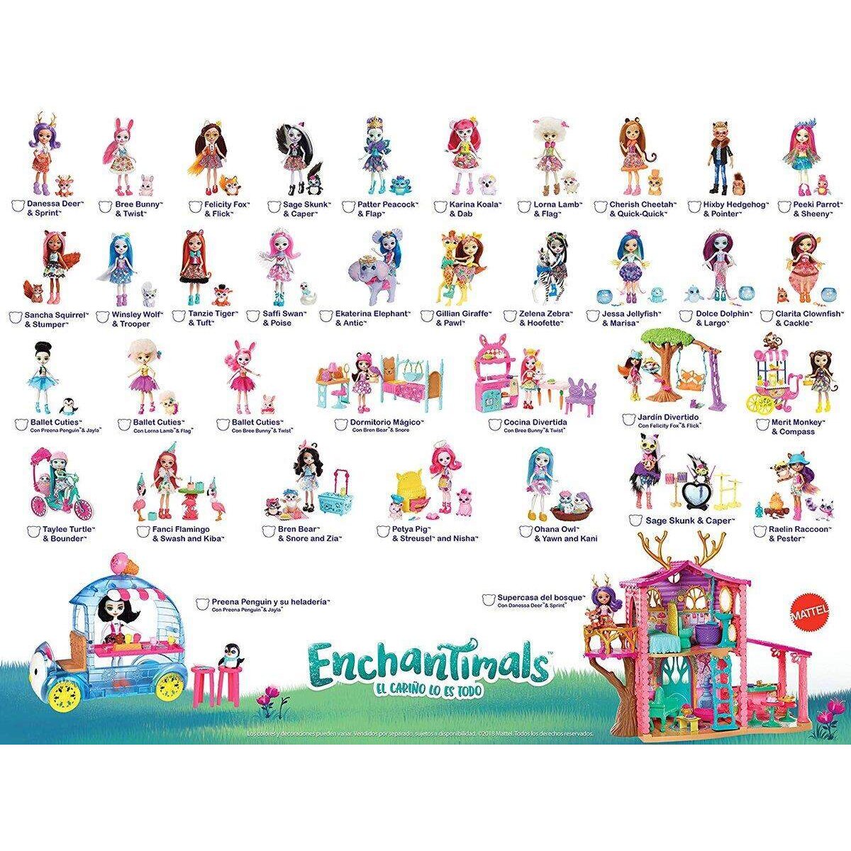 Mattel Enchantimals Igeljunge Hixby Hedgehog