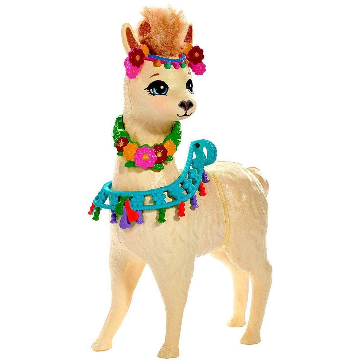 Mattel Enchantimals Themenpack Lluella Llama & Fleecy Puppe