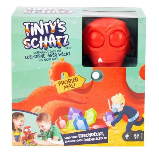 Mattel Games Tinty's Schatz, Kinderspiel, Geschicklichkeitsspiel