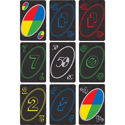 Mattel Games UNO Premium, 50 Jahre UNO Jubiläumsedition (mit Münze)