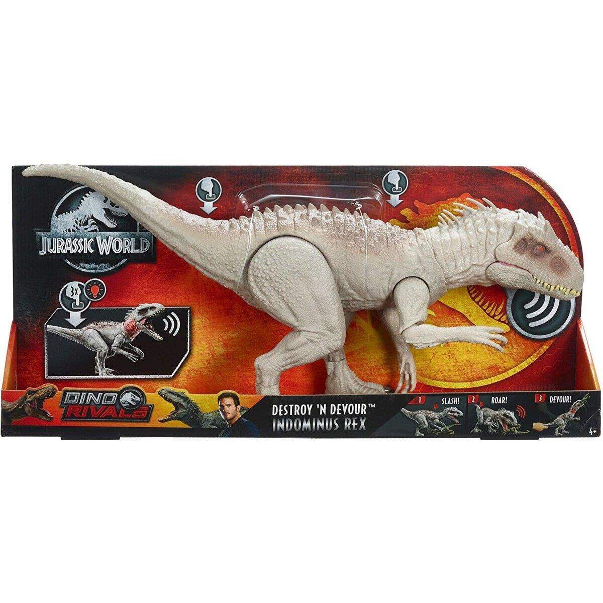 Mattel Jurassic World Fressender Kampfaction Indominus Rex Dinosaurier