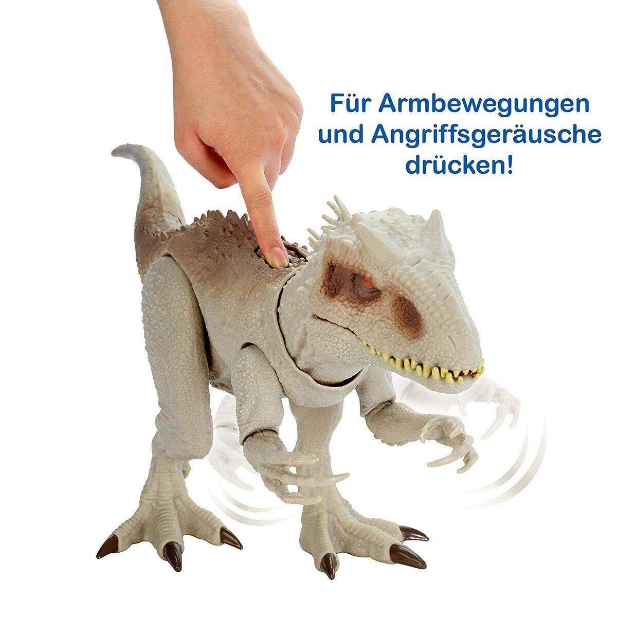 Mattel Jurassic World Fressender Kampfaction Indominus Rex Dinosaurier