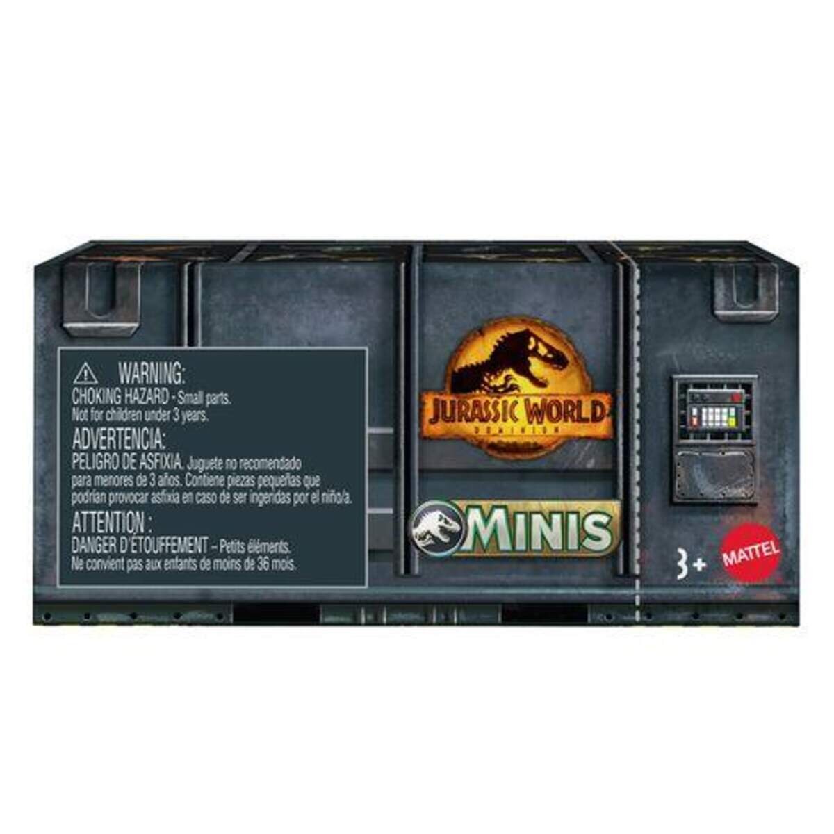 Mattel Jurassic World Minis Figuren Sortiment, 1 Packung, sortiert
