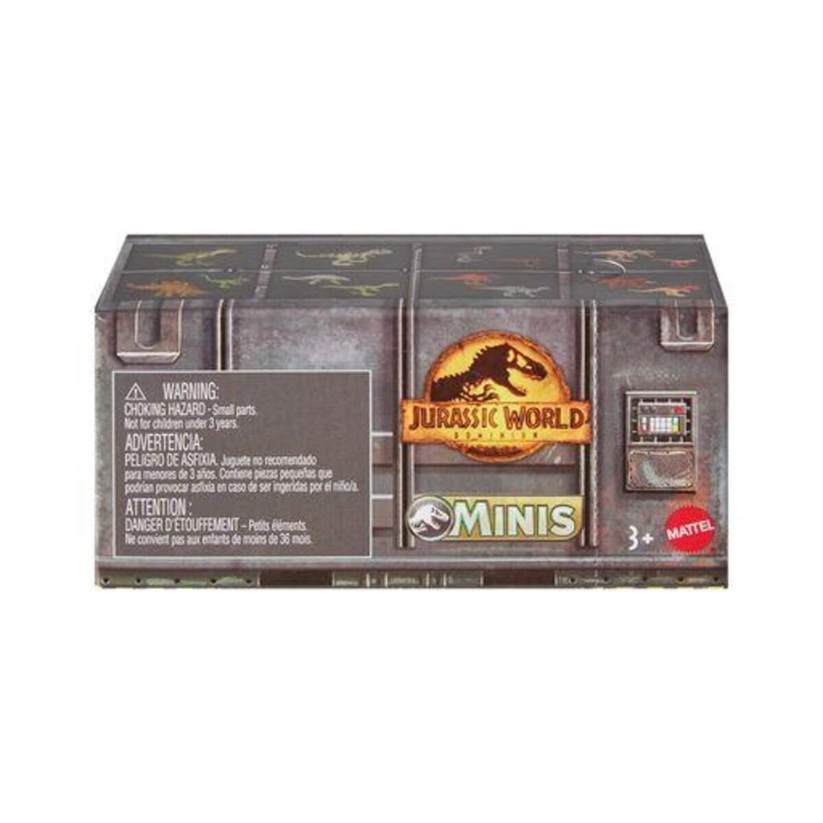 Mattel Jurassic World Minis Figuren Sortiment, 1 Packung, sortiert