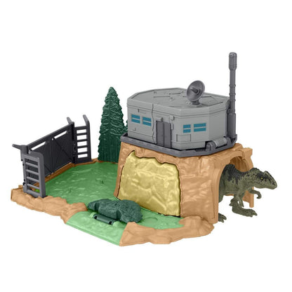 Mattel Jurassic World Minis Spielset Giant Dino Rampage