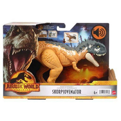 Mattel Jurassic World Roar Strikers Sortiment, 1 Stück, 11-fach sortiert