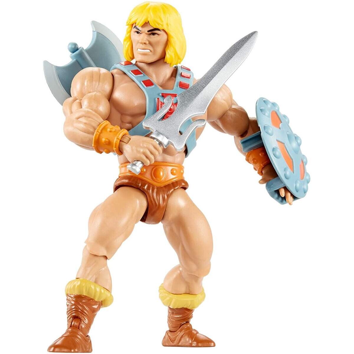 Mattel Masters of the Universe Origins Actionfigur He-Man, 14 cm