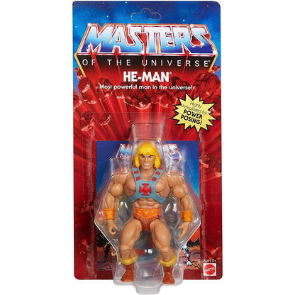 Mattel Masters of the Universe Origins Actionfigur He-Man, 14 cm