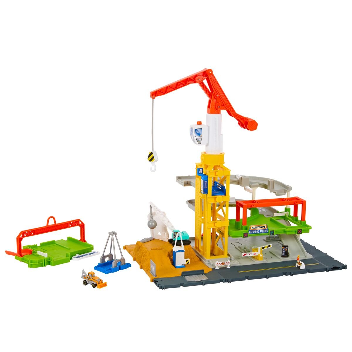 Mattel Matchbox Action Drivers Riesen Baustelle Spielset