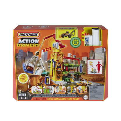 Mattel Matchbox Action Drivers Riesen Baustelle Spielset