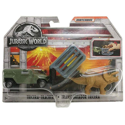 Mattel Matchbox® Jurassic World Dino Tricera-Tracker™, 1 Stück, sortiert