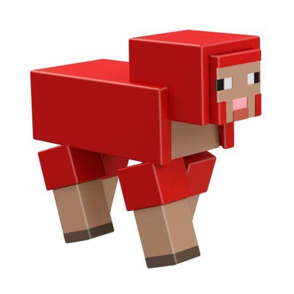 Mattel Minecraft Caves & Cliffs - Red Sheep / Rotes Schaf