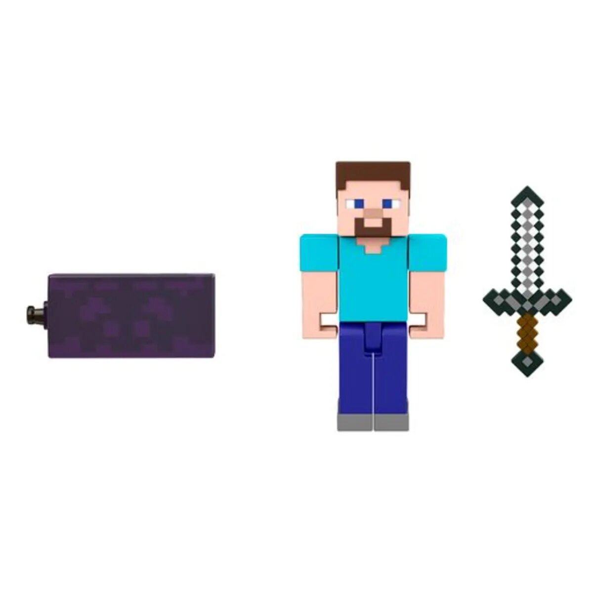Mattel Minecraft Craft-A-Block Figur Steve