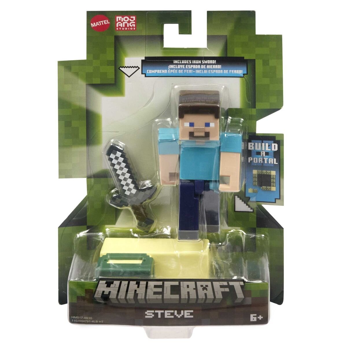 Mattel Minecraft Craft-A-Block Steve